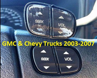 Chevrolet Steering Wheel Buttons