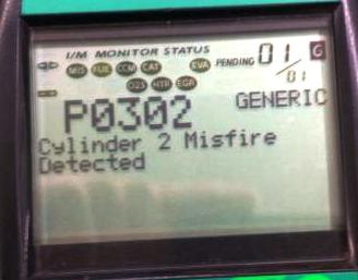 Diagnostic Trouble Code P0302