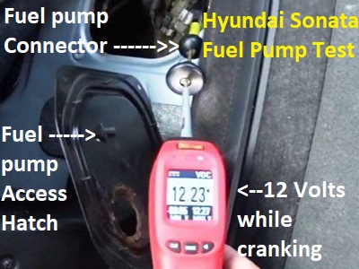 Diagnose And Repair Hyundai Sonata Fuel Pump Issues