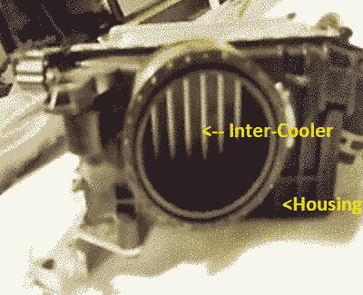 Leaking Infiniti Q50 Inter-Cooler Leaking Infiniti Q50 Inter-Cooler