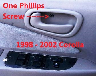 Tackle The Toyota Corolla Interior Door Handle Problem