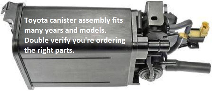 thumbnail image 2 of WFLNHB VSV Vacuum Switching Solenoid Valve – Toyota 25860-62010, Vapor Canister 2 of 2
