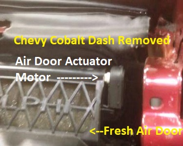 Chevy Cobalt Clicking Noise Problem Solved Three Ways Chevy Cobalt Air Door Actuator Diagram